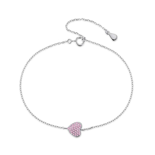 [Mirelle Jewelry]Heart-Shaped Gentle and Versatile Bracelet