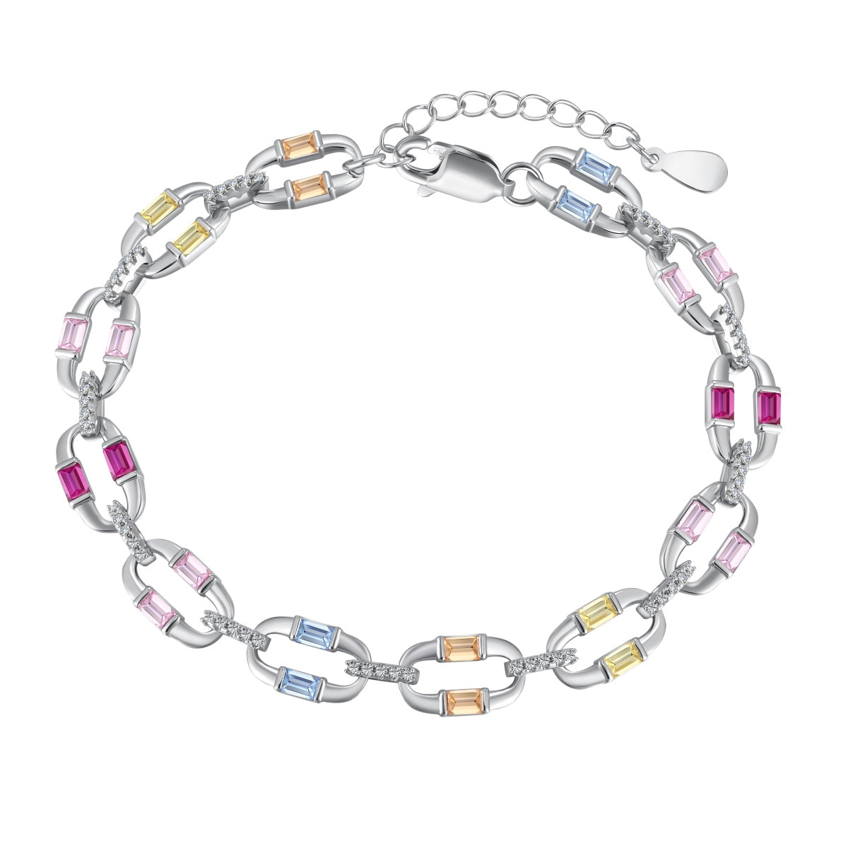 [Mirelle Jewelry]Dazzling Colorful Daily Bracelet