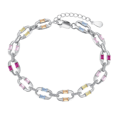 [Mirelle Jewelry]Dazzling Colorful Daily Bracelet