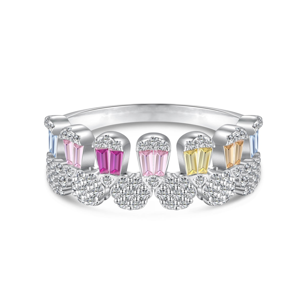 [Mirelle Jewelry]Gorgeous Radiant Cut Daily Ring
