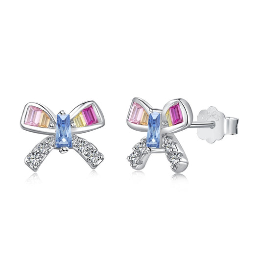 [Mirelle Jewelry]Ornate Butterfly Shape Daily Earrings