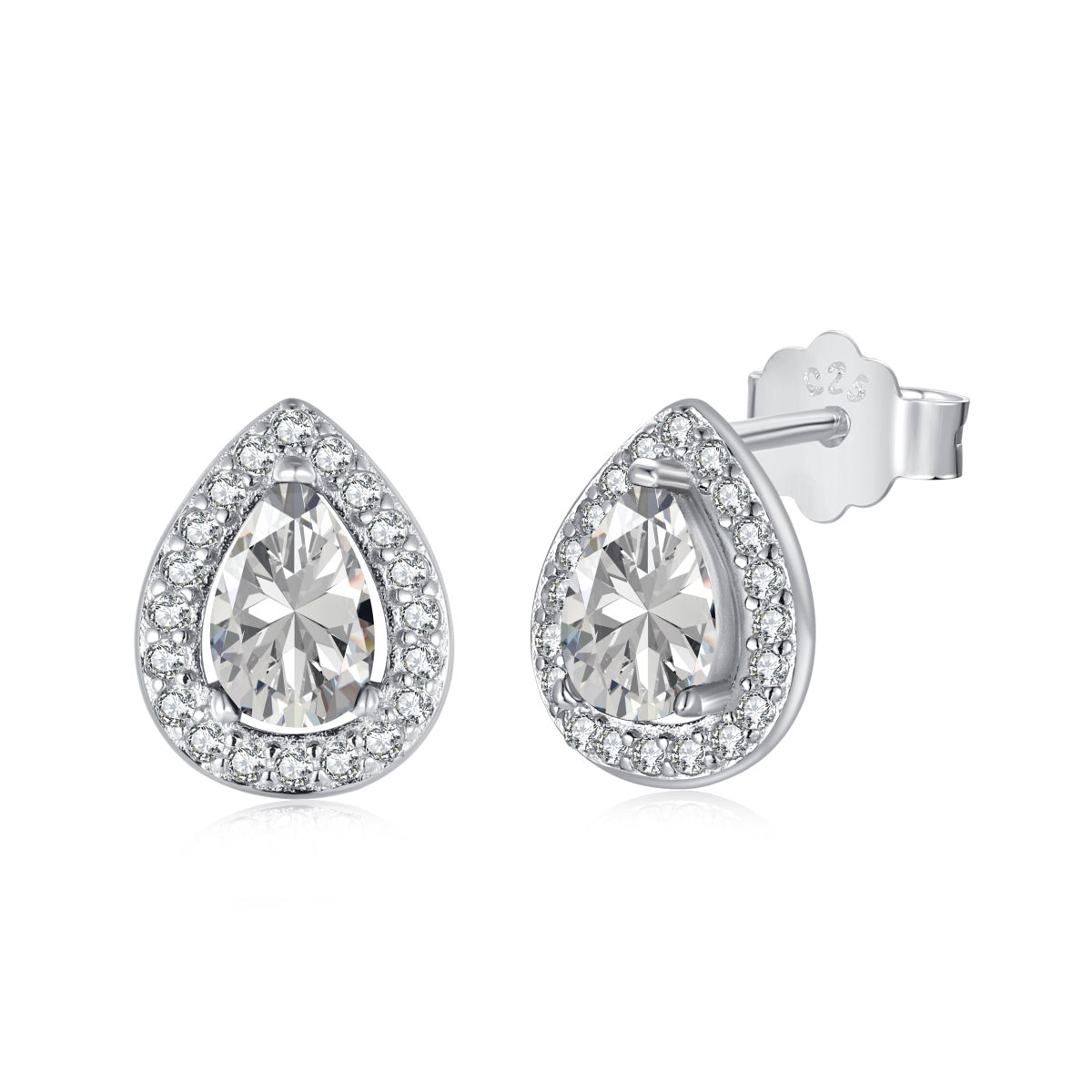 [Mirelle Jewelry]Luxurious Water Drop Shape Earrings