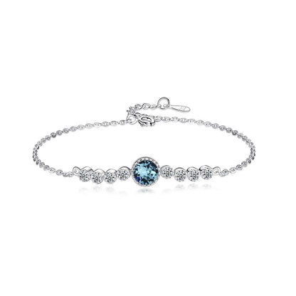 [Mirelle Jewelry]Luxurious Heart Of The Ocean Bracelet
