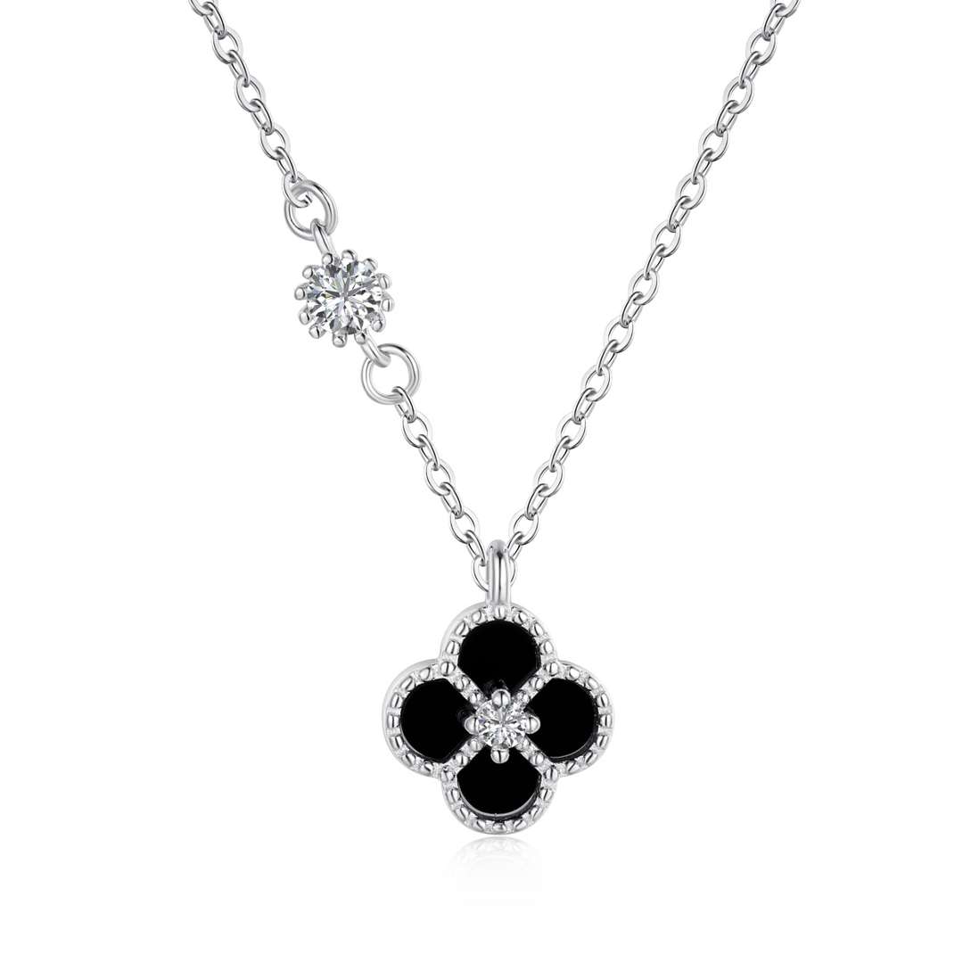 [Mirelle Jewelry]Delicate Flower Shape Necklace