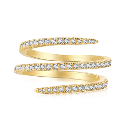 [Mirelle Jewelry]Unique Vibrant Entangle Daily Ring