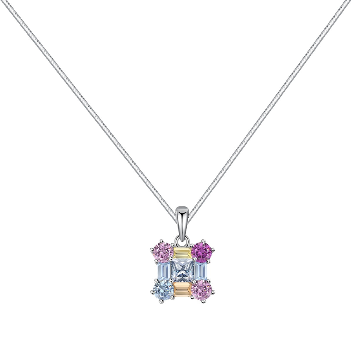 [Mirelle Jewelry]Gorgeous Multi Colorful Necklace