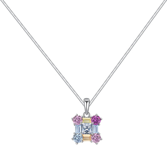 [Mirelle Jewelry]Gorgeous Multi Colorful Necklace