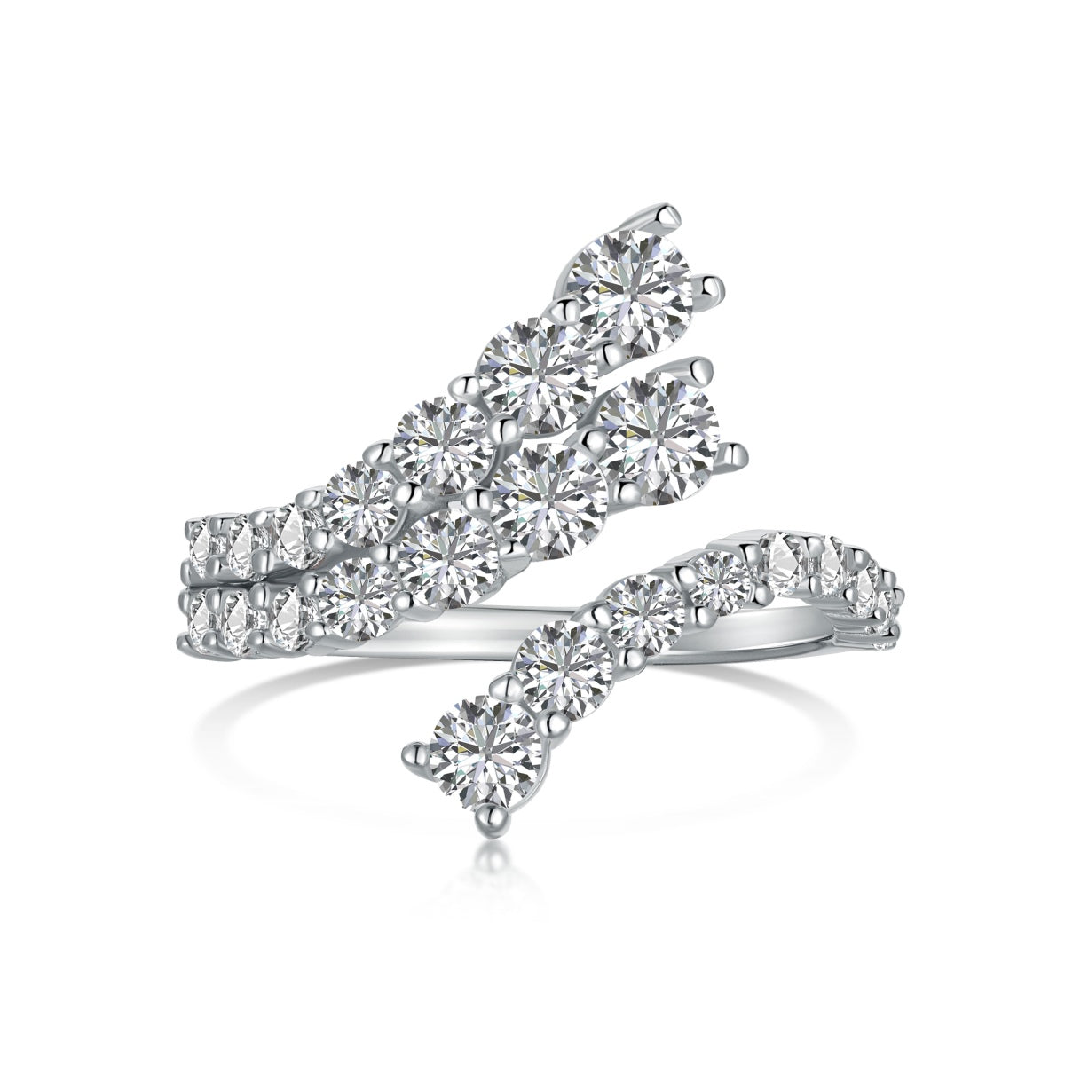 [Mirelle Jewelry]Unique Vivid Snake Shape Daily Ring