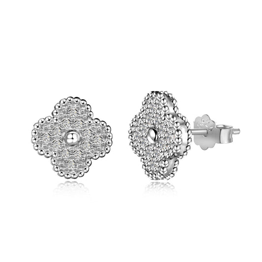 [Mirelle Jewelry]Four Leaf Clover Fashion Earrings
