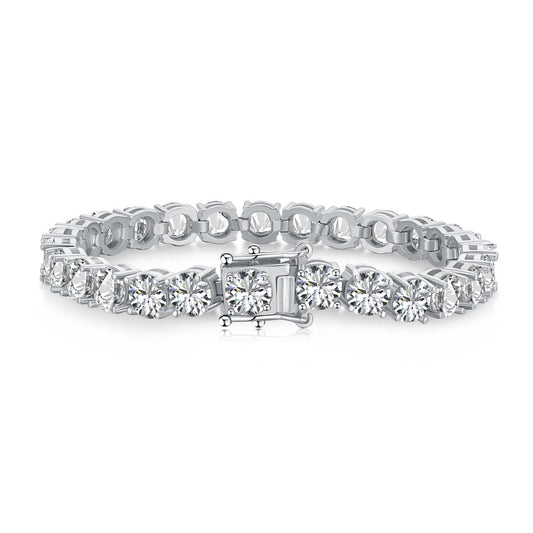 [Mirelle Jewelry]0.75 Carat Dazzling Round Cut Wedding Bracelet