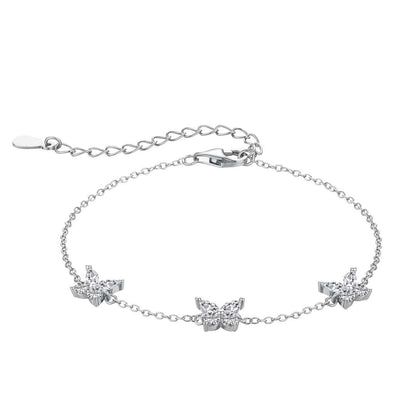 [Mirelle Jewelry]Radiant Butterfly Shape Necklace