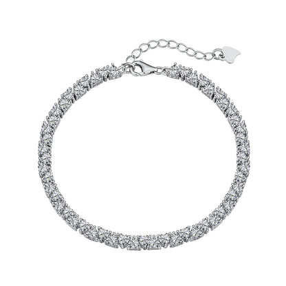 [Mirelle Jewelry]Dazzling Romantic Heart Shape Lover Bracelet