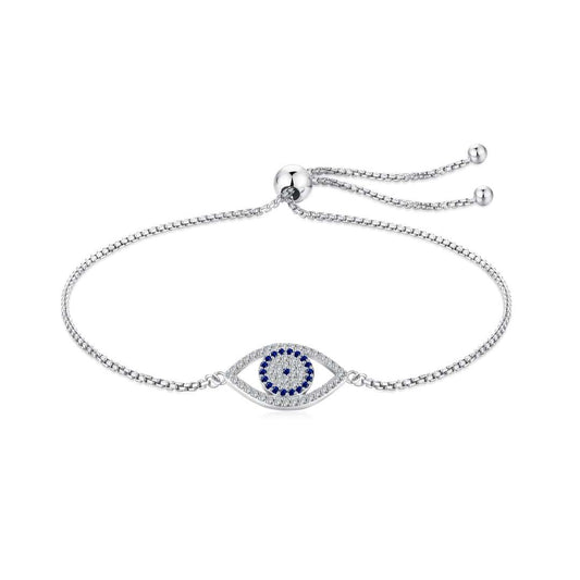 [Mirelle Jewelry]Dazzling Eye Shape Necklace