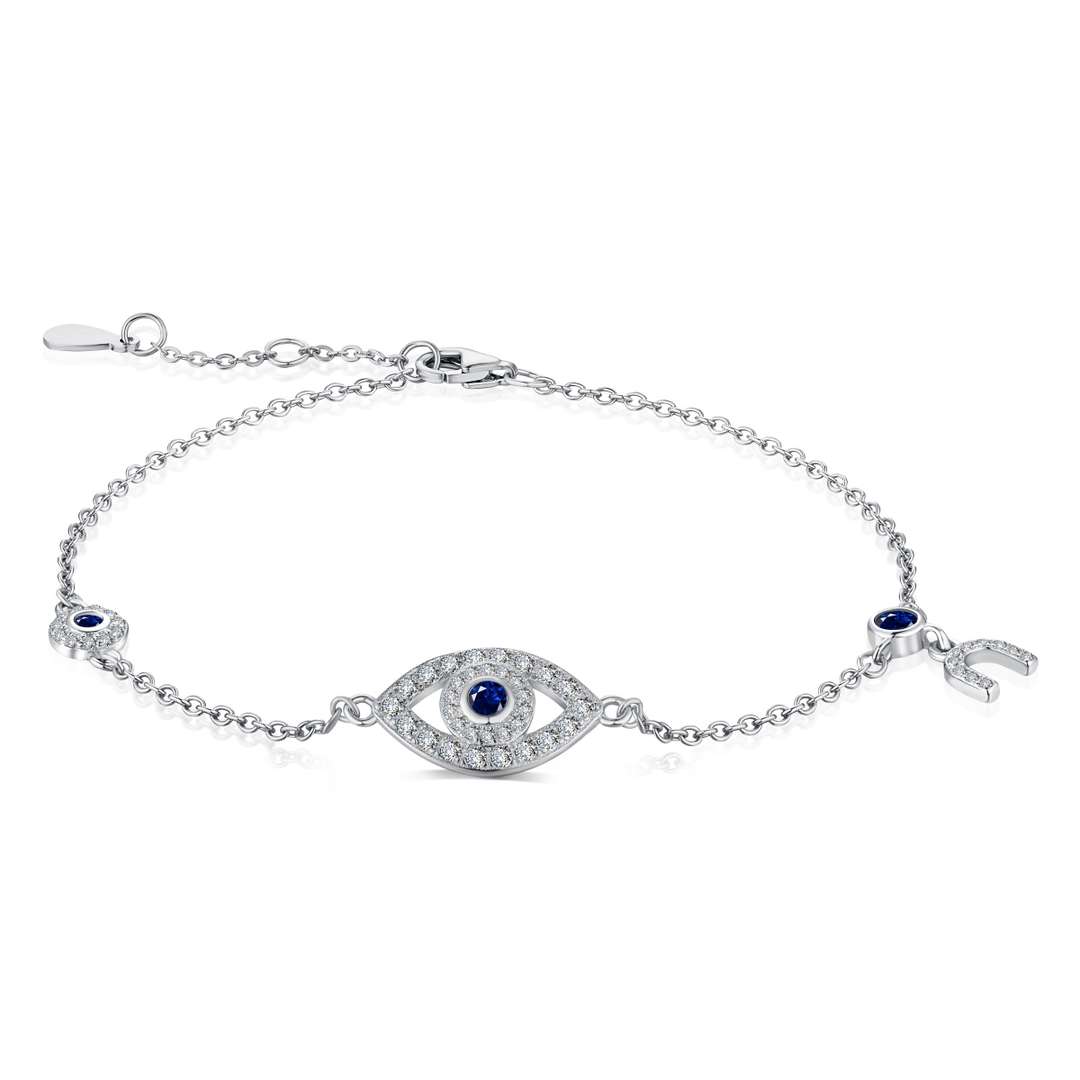 [Mirelle Jewelry]Dainty Eye Shape Necklace