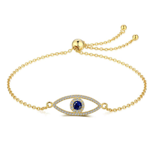 [Mirelle Jewelry]Devil's Eye Hollow Design Bracelet