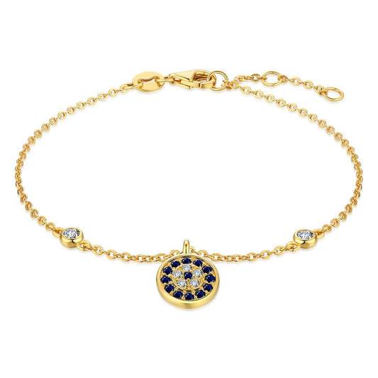 [Mirelle Jewelry]Devil's Eye Round Shape Bracelet