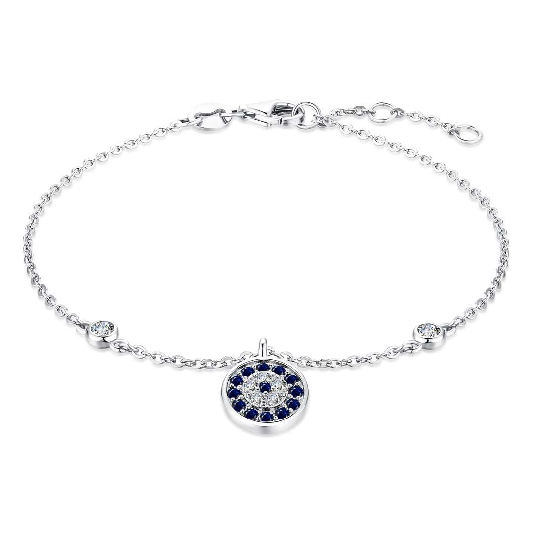 [Mirelle Jewelry]Devil's Eye Round Shape Bracelet
