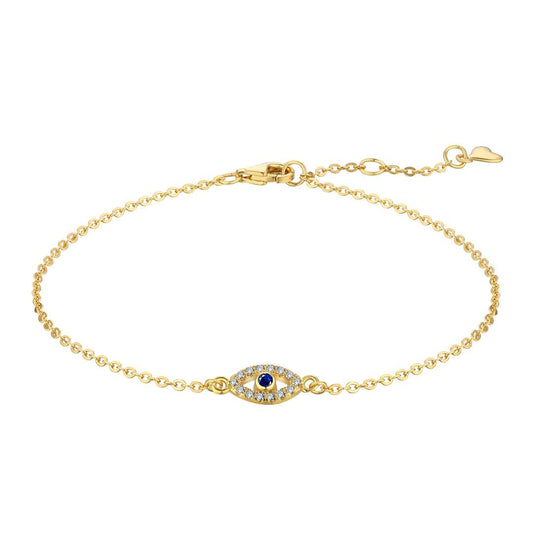 [Mirelle Jewelry]Evil Eye Shape Necklace