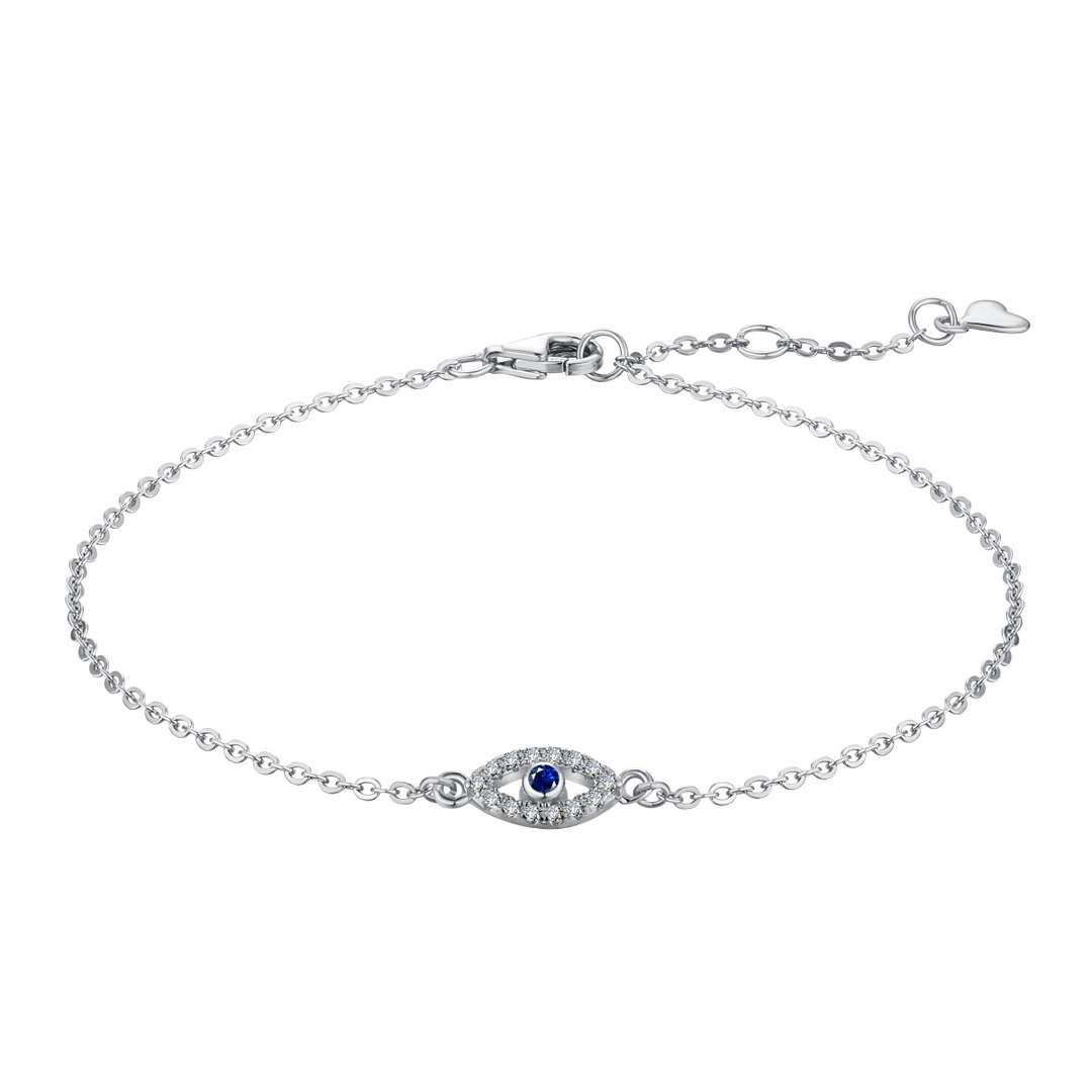 [Mirelle Jewelry]Evil Eye Shape Necklace