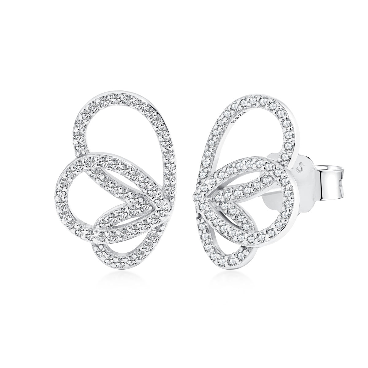 [Mirelle Jewelry]Exquisite Butterfly Shape Earrings