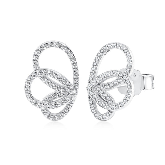 [Mirelle Jewelry]Exquisite Butterfly Shape Earrings