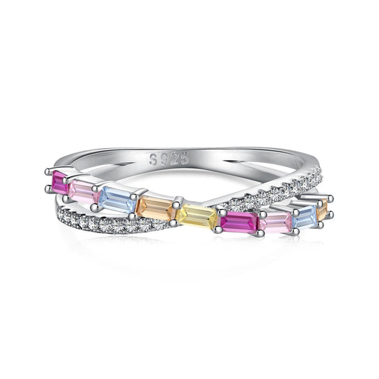 [Mirelle Jewelry]Energetic Elegant Radiant Cut Party Ring