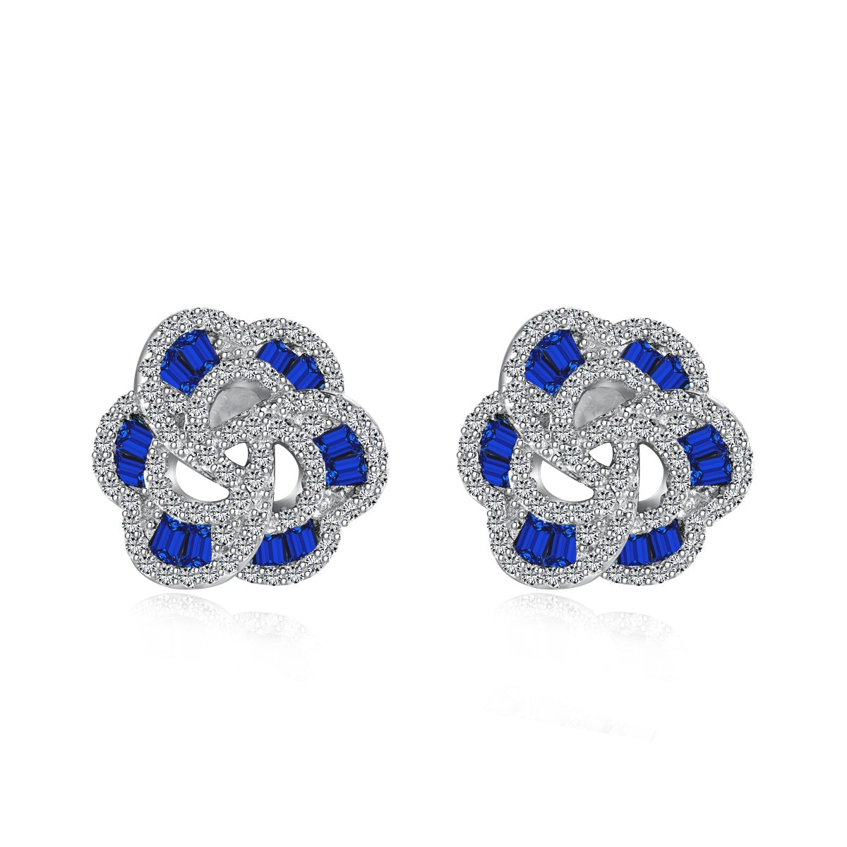 [Mirelle Jewelry]Exquisite Flower Shape Daily Earrings
