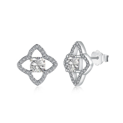 [Mirelle Jewelry]Elegant Star Shape Princess Cut Daily Earrings