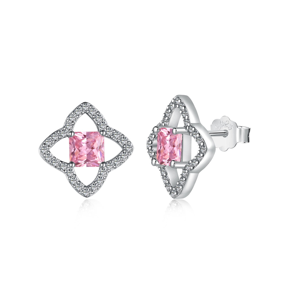 [Mirelle Jewelry]Elegant Star Shape Princess Cut Daily Earrings