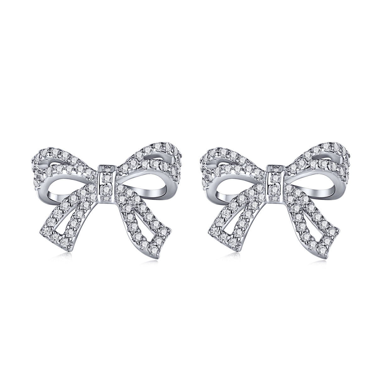 [Mirelle Jewelry]Dainty Bow Shape Earrings