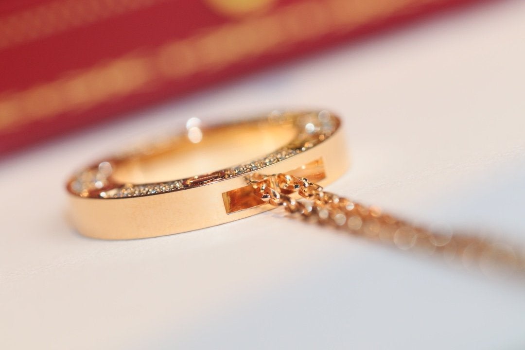 [⭐Mirelle]LOVE NECKLACE ADJUSTABLE ROSE GOLD