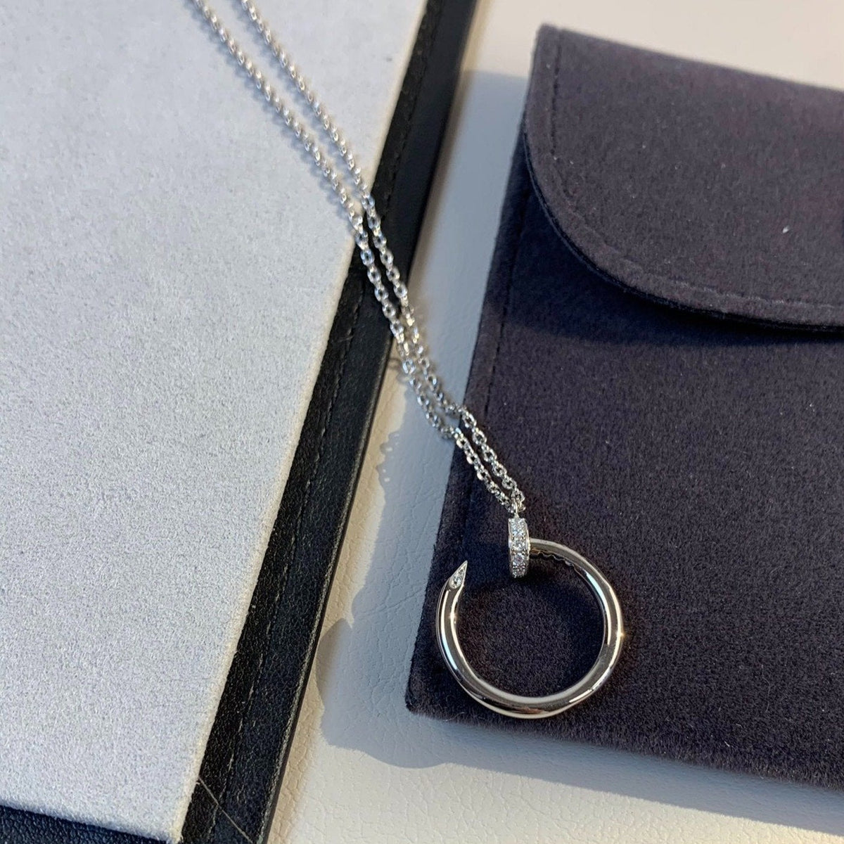 [⭐Mirelle]JUSTE NECKLACE SILVER
