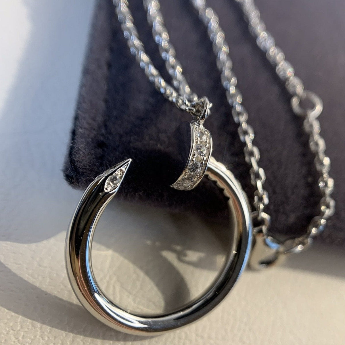 [⭐Mirelle]JUSTE NECKLACE SILVER