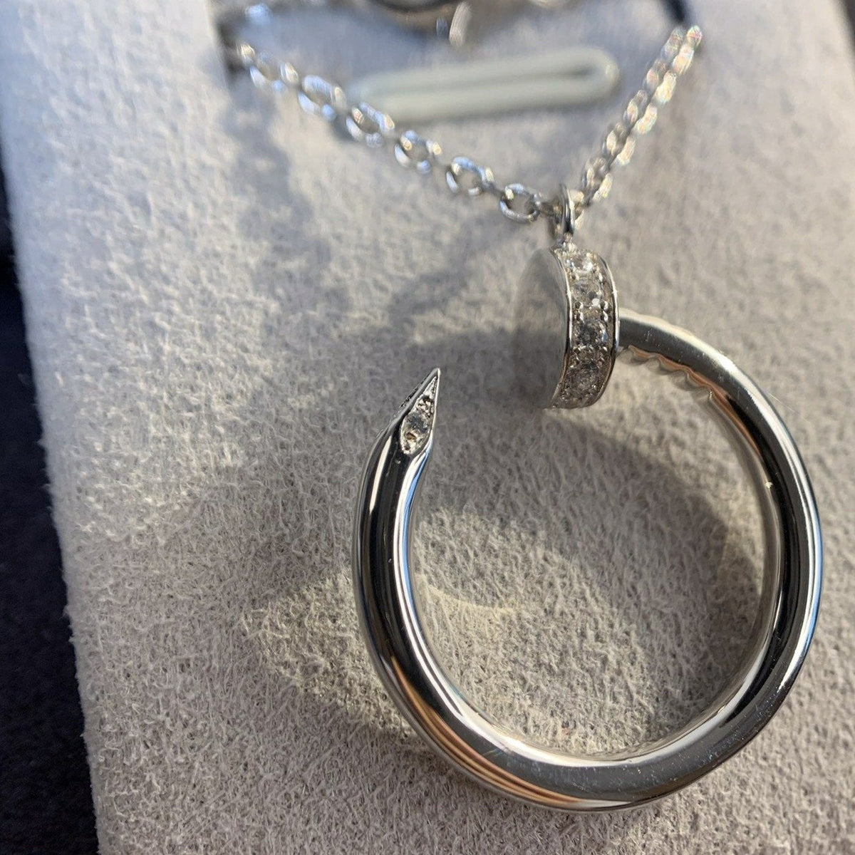 [⭐Mirelle]JUSTE NECKLACE SILVER