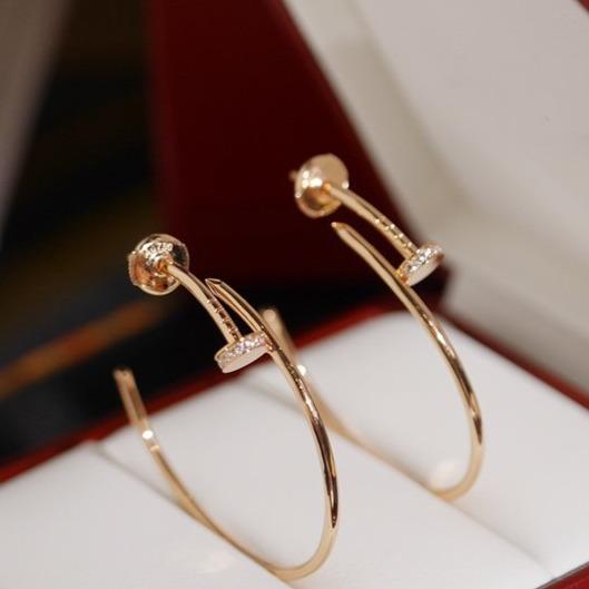 [⭐Mirelle]JUSTE EARRINGS DIAMONDS 1.8MM