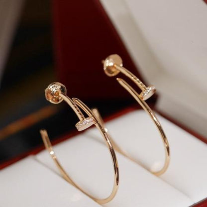 [⭐Mirelle]JUSTE EARRINGS DIAMONDS 1.8MM