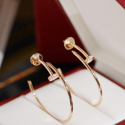[⭐Mirelle]JUSTE EARRINGS DIAMONDS 1.8MM