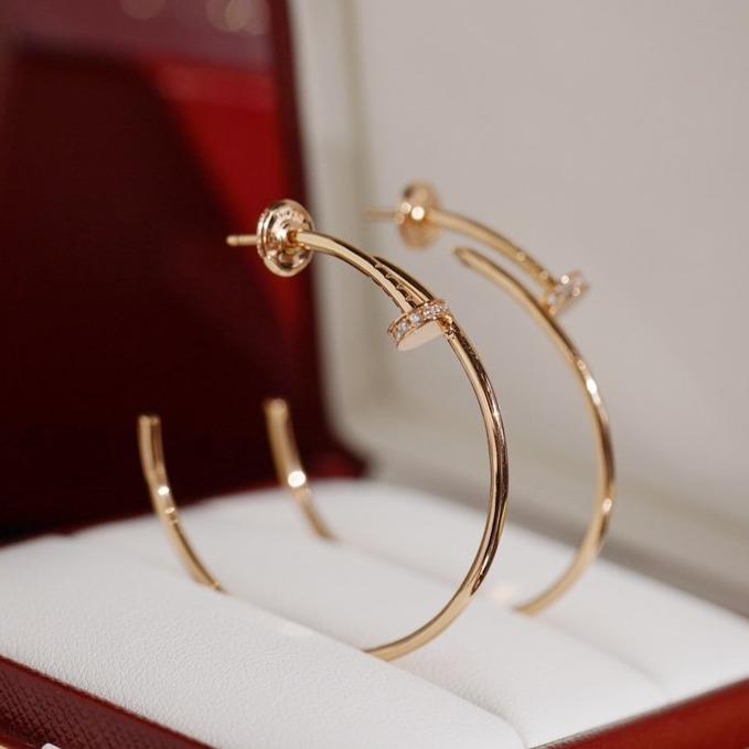[⭐Mirelle]JUSTE EARRINGS DIAMONDS 1.8MM
