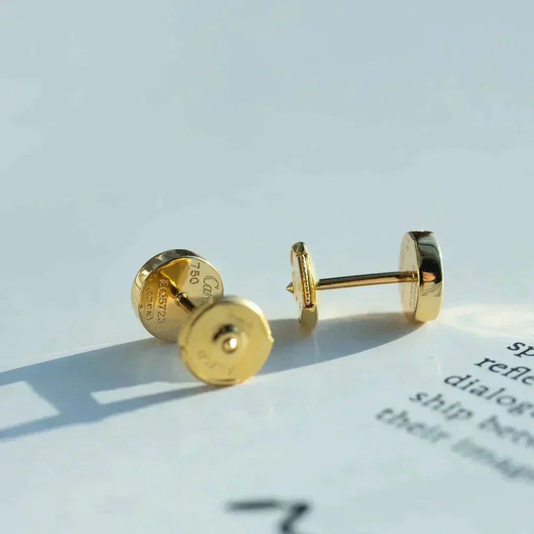 [⭐Mirelle]LOVE EARRINGS GOLD 10MM