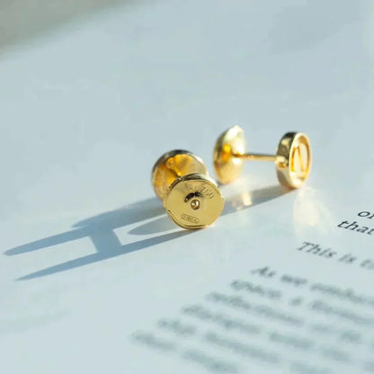 [⭐Mirelle]LOVE EARRINGS GOLD 10MM