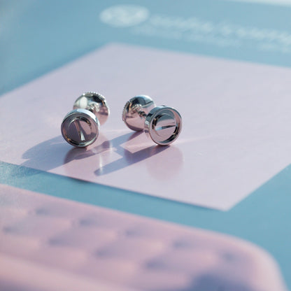 [⭐Mirelle]LOVE EARRINGS SILVER 10MM
