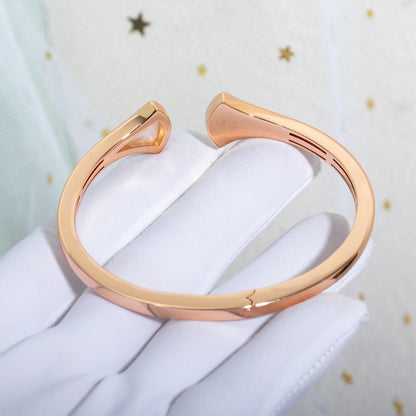 [⭐Mirelle]DREAM BRACELET OPEN PINK GOLD MOP DIAMOND