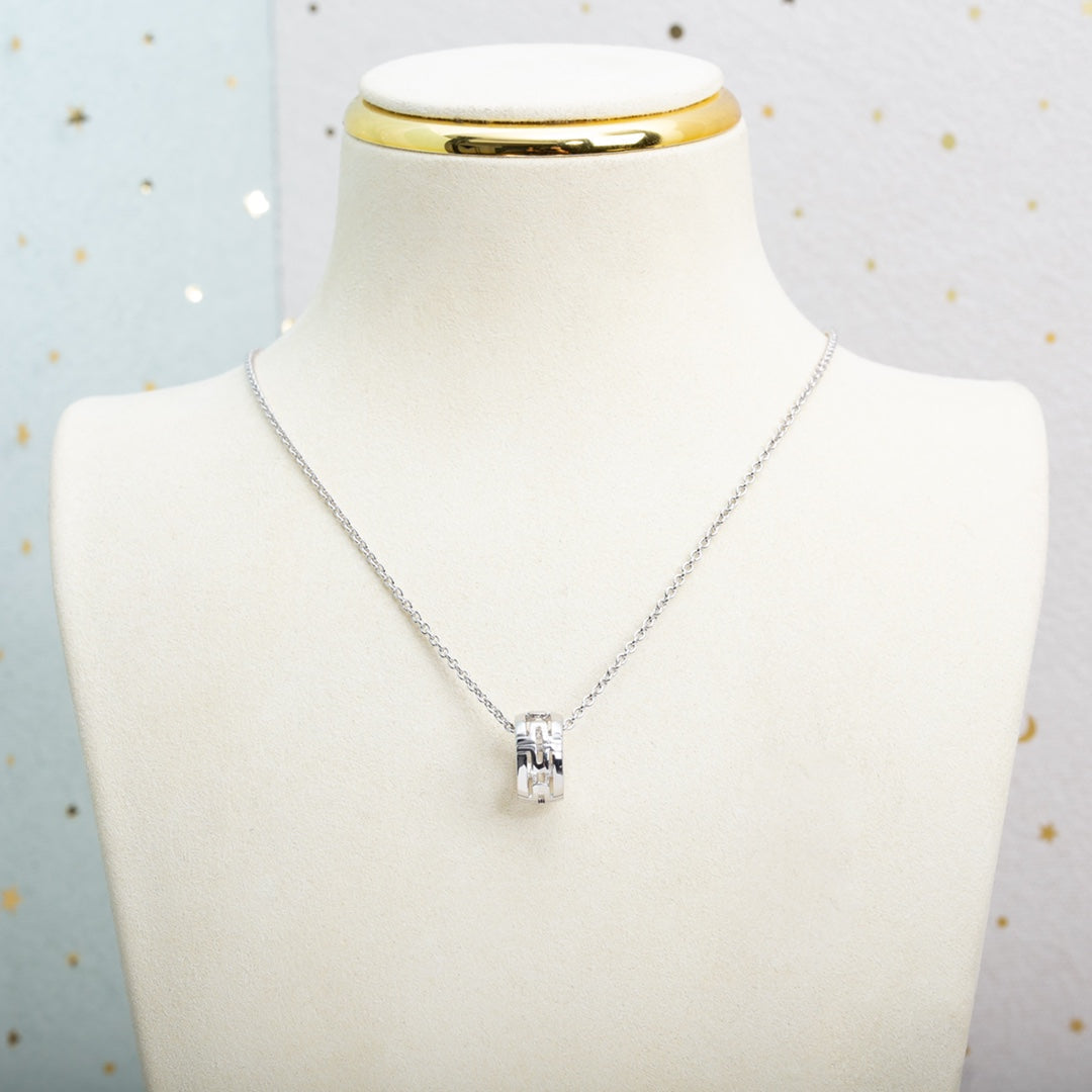 [⭐Mirelle]PARENTESI NECKLACE SILVER