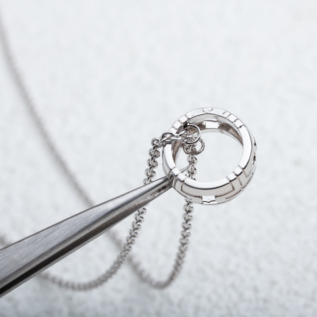 [⭐Mirelle]PARENTESI NECKLACE SILVER