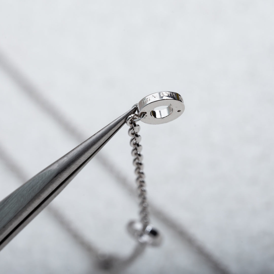 [⭐Mirelle]PARENTESI NECKLACE SILVER