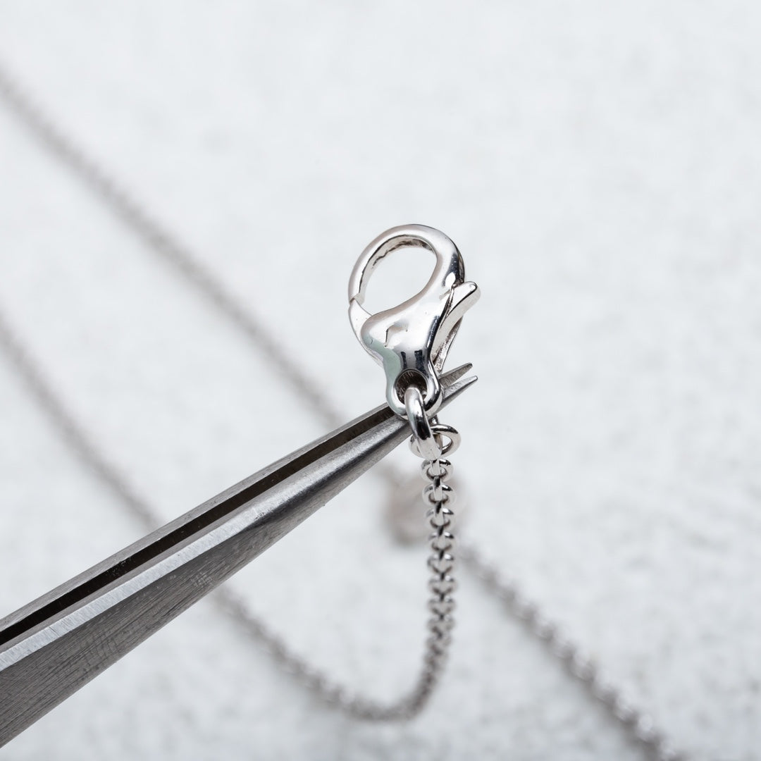 [⭐Mirelle]PARENTESI NECKLACE SILVER