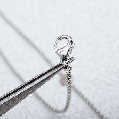 [⭐Mirelle]PARENTESI NECKLACE SILVER