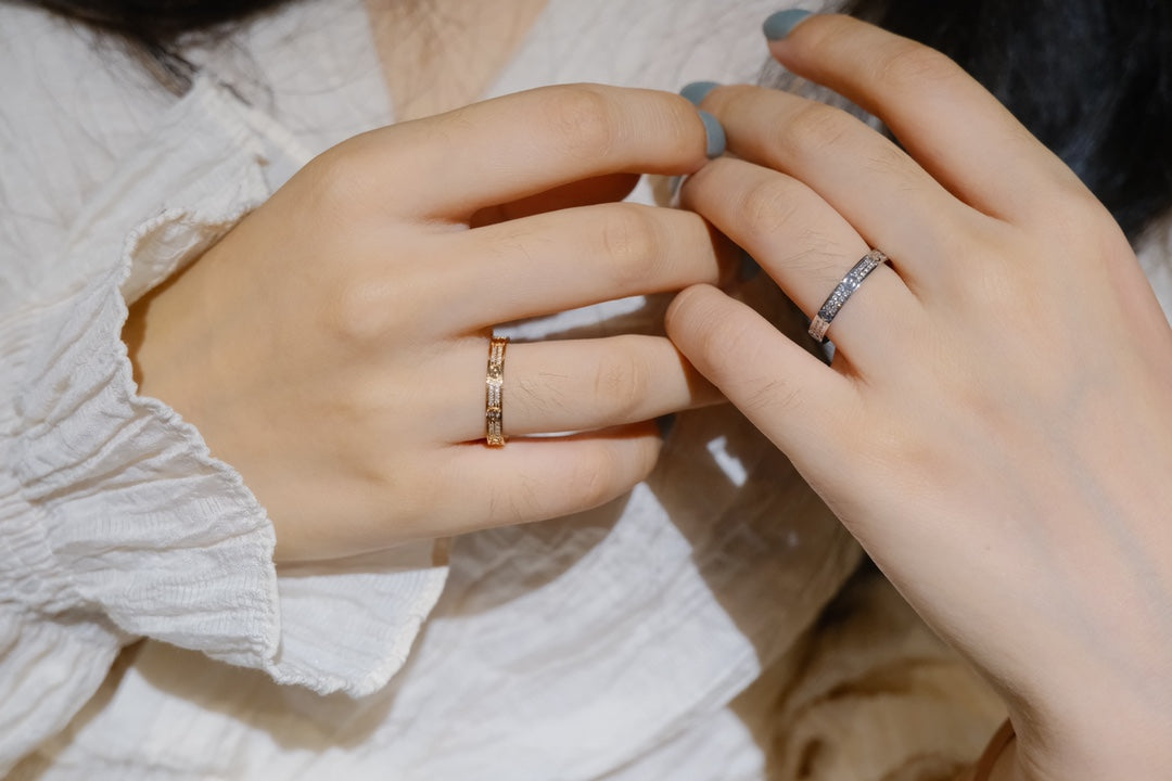 [⭐Mirelle]LOVE RING 2.65MM DIAMOND