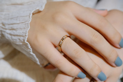 [⭐Mirelle]LOVE RING 2.65MM DIAMOND