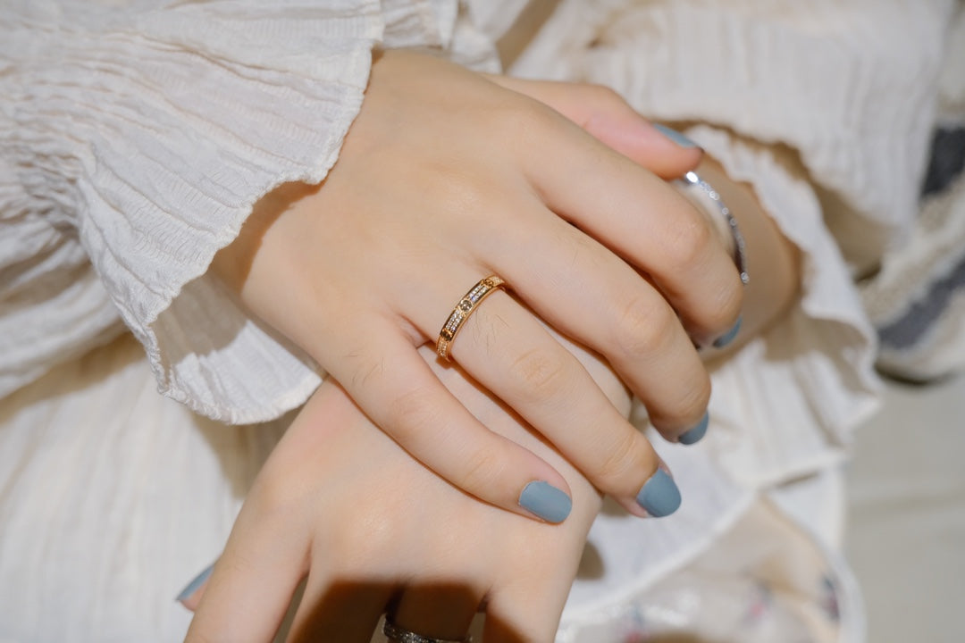 [⭐Mirelle]LOVE RING 2.65MM DIAMOND